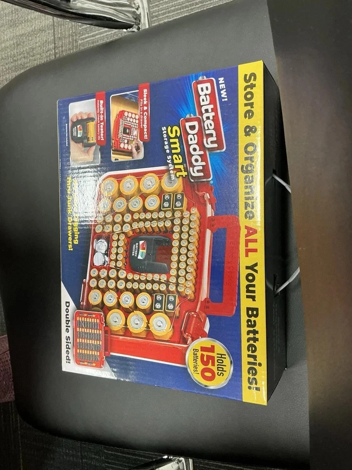 Battery Daddy storage case-holds 150 Batteries & Built In Tester - Image 1 of 1