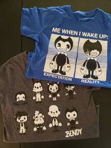 Kids Size Medium BENDY TShirts Lot of 2 - Picture 1 of 3