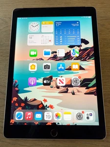 Apple iPad Air 2 - 128GB - 9.7" - WiFi + Cellular Unlocked - Space Gray - A1567 - Picture 1 of 10
