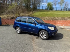 Toyota RAV 4 Estate 2003 Manual 2L SUV XT3 VVTI 4X4 Blue ULEZ RAV4 5 Door Car - Picture 1 of 20