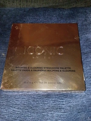 ICONIC LONDON BOOMING & GLEAMING  EYESHADOW PALETTE  NIB - Image 1 of 2