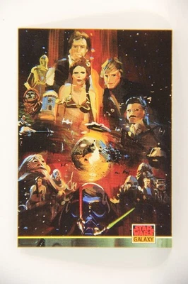Star Wars Galaxy 1994 Trading Card #189 Characters Of ROTJ Artwork ENG L019604 - Image 1 of 2