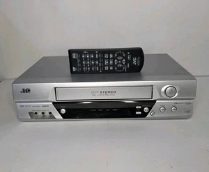 JVC VCR HR-A60U 4 Head VHS Cassette Tape Player With Remote Tested  - Picture 1 of 13