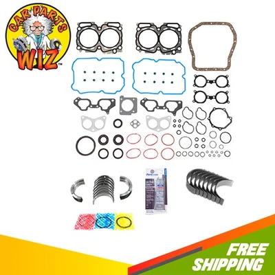 Комплект повторных колец двигателя подходит для 04–06 Subaru Baja Forester Impreza 2,5 л 16 В EJ255 EJ257 - Изображение 1 из 4