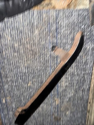 1972 HONDA CB125S H2036) CAPA PROTETORA DE CORRENTE PRETA ACABAMENTO CB 125 USADA - Imagem 1 de 4