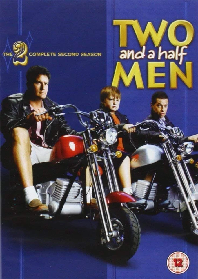 Two and a Half Men Complete 2nd Season DVD Charlie Sheen & Factory