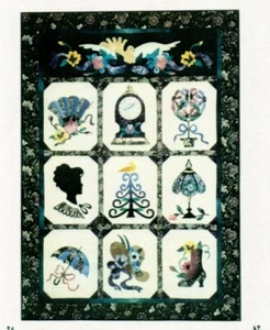 Victorian Sampler Wall Quilt Sewing Pattern - Bild 1 von 2
