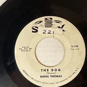 Rufus Thomas – The Dog / Did You Ever Love A Woman 45 Stax Promo 1963 VG+ - Imagen 1 de 4
