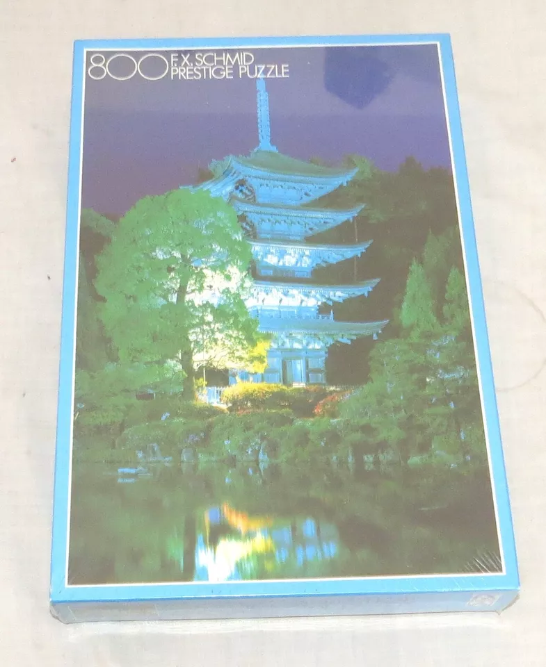 F.X. Schmid 800 Piece Prestige Puzzle Pagoda - New Sealed - Image 1 of 1
