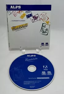 ALPS Adobe photo Deluxe 2.0 Home Photos Disc Only For Windows And Mac Clean Dis - Picture 1 of 6