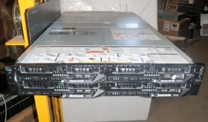LOT of 2 - Dell FX2s 2U Blade Chassis-4x Poweredge FC630 Server-E5-2673 V4 20C - Picture 1 of 1