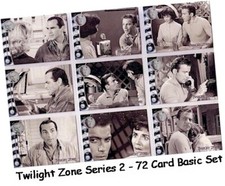 Twilight Zone Series 2 (Two) The Next Dimension - 72 Card Basic/Base Set #73-144