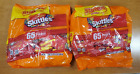 2 Pk: Skittles & Starburst Original Fun Size Variety Pack 31.9oz Exp 6/30/24 2b