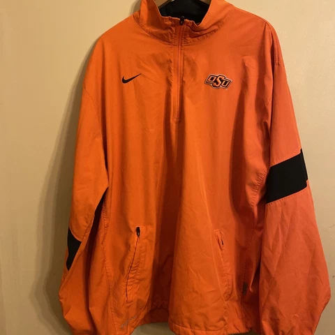 Nike Storm Fit Oklahoma State University  Cowboys Mens Pullover XL Orange Cover
