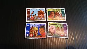PAPUA NEW GUINEA 1982 SG 426-429 75TH ANNIV OF BOY SCOUTS MNH - Picture 1 of 1