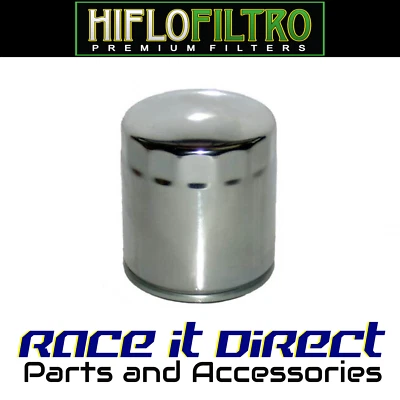 Filtro de aceite cromado para Yamaha XV 1900 Stratoliner S 2006-2010 HiFlo HF303C Foto 1 de 4