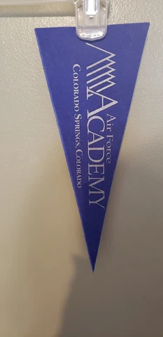 AIR FORCE FALCONS  MINI VINTAGE FELT PENNANT 6/11/22 Cover