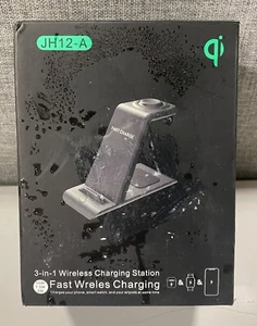 Jh12-a 3 In 1 Wireless Charging Station - Picture 1 of 1