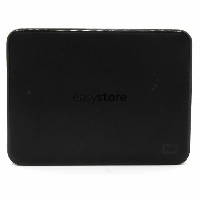 WD WDBAJP0050BBK-WESN Easystore 5TB External USB 3.0 Portable Hard Drive - Black