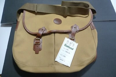 BARBOUR -B705 COTTON CANVAS  BAG & LINER- TARRAS- LARGE- MADE @ UK-NEW OLD STOCK - Image 1 of 4
