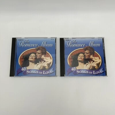 The Romance Album 2 CD Set Lot 40 Songs of Love 1993 RCA Beautiful Music Company - Image 1 of 4