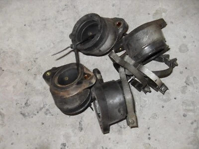 1991 Yamaha FJ1200 FJ 1200 carburetor carb intake manifold boots boot - Image 1 of 2