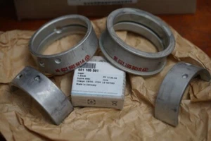 NOS Genuine VW German Engine Main Bearing Set Volkswagen 021198481A - Picture 1 of 7
