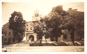 Berkeley CA University of California Old Cars, Real Photo Postcard - Bild 1 von 2