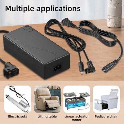 Ashley Universal Power Recliner Lift Chair Power Supply Transformer 2Pin 29V 2A - Image 1 of 4