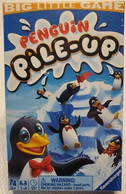Ravensburger Penguin Pile Up Travel Game for Children Ages 4 Years and Up - Image 1 of 2