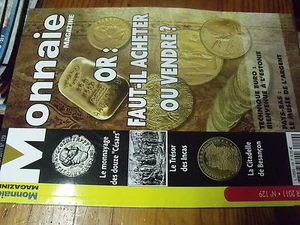 Monnaie Magazine n°129 Monnayage 12 Cesar Tresor Incas OR ? Citadelle Besançon - Picture 1 of 1