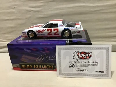 KULWICKI ALAN #22 MILLER 1984 1/24 FIREBIRD XTREME DIECAST STOCK CAR ACTION #431 - Image 1 of 4