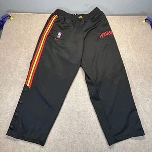Atlanta Hawks Warm Up Pants Mens L Nike Throwback Rewind 1974 Uniform Sweatpants - Picture 1 of 12