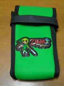 Zelda Phantom Hourglass Nintendo DS Switch N Carry Case Pouch Green Genuine Part