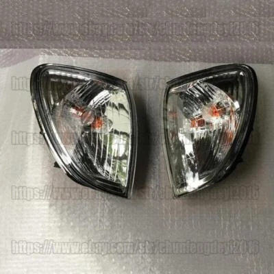 Luz de señal de giro delantera izquierda derecha lámpara de esquina 2X para Toyota Land Cruiser 98-07 Foto 1 de 4