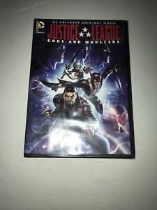 Justice League Gods And Monsters (Dvd 2015) Brand New (Ntsc)