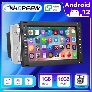 Radio de coche + cámara para VW SKODA PASSAT BORA POLO JETTA MK4 CITI CHICO 7"" Android 12 - Imagen 1 de 15