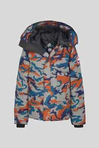 Canada Goose Macmillan Parka - Blue, Orange, Gray - Picture 1 of 4