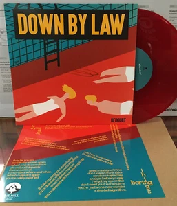Down By Law: Redoubt 10" vinyl EP RED vinyl - Imagen 1 de 2