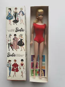 Barbie bambola vintage bionda CODA DI CAVALLO CON SCATOLA, LIBRETTO, SPLENDIDA - Foto 1 di 21