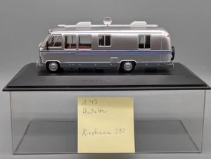 Modellautos 1:43 Hachette Airstream 280 Motorhome Wohnmobil mit Vitrine - Bild 1 von 11