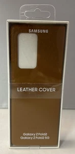 Samsung Galaxy Z Fold 2 5G Lederhülle, Braun (US-Version) - Bild 1 von 3