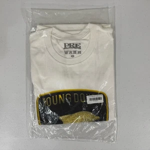 Camiseta Young Dolph PRE Paper Route Empire Lambo Dolphin Blanca XL RARA PRIMERA GOTA - Imagen 1 de 10