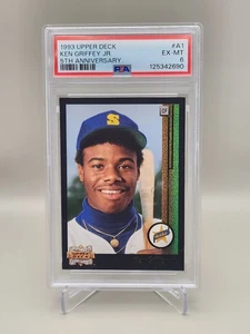 Upper Deck #A1 1993 Ken Griffey Jr. quinto aniversario PSA 6 - Imagen 1 de 2