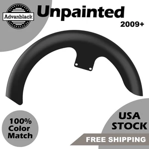 Guardabarros delantero Advanblack 21" Reveal Wrapper Hugger sin pintar para 09+ Harley - Imagen 1 de 9