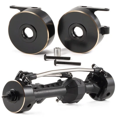 2Pcs Brass Steering Knuckle Weights for F10 F10T D44 HD44 Rockjock Straight Axle - Image 1 of 4