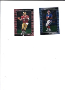 1999 Upper Deck MVP Drive Time (2) #DT5 Doug Flutie & DT1 Steve Young - Bild 1 von 2