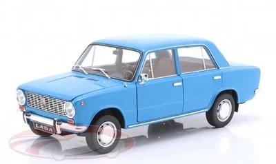 New*** 1971 Lada 1200 VAZ 2101 ZHIGULI KOPEYKA Blue 1:18 IXO Diecast Model Car - Image 1 of 4