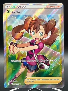 Pokemon Card TCG Trainer - Shauna 263/264 - Full Art Trainer Fusion Strike - Picture 1 of 2