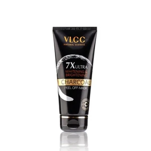VLCC 7X Ultra Whitening And Brightening Charcoal Peel Off Mask 100g - Picture 1 of 8